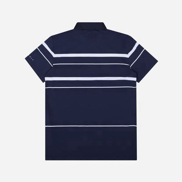 Fila Polokošeľa Panske Námornícka Modrá - Golf Striped S/S Vypredaj - Slovakia 08945-FIWQ